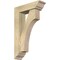 Ekena Millwork Westlake Traditional Rough Sawn Bracket w/ Offset Brace, Douglas Fir, 6"W x 20"D x 32"H BKT0604X20X32WTL01RDF - alternate 1